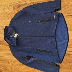 Brand New Eddie Bauer Womens Activewear Brook Blue Jacket Size PM